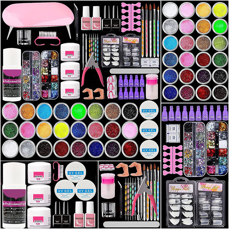 Nail Art Valentines Day - Acrylic Nail Kit, Acrylic Powder With