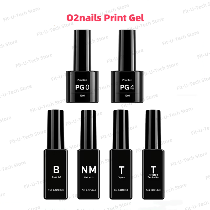 Peel Off Base Coat - O2nails Print Gel for Nail Printer
