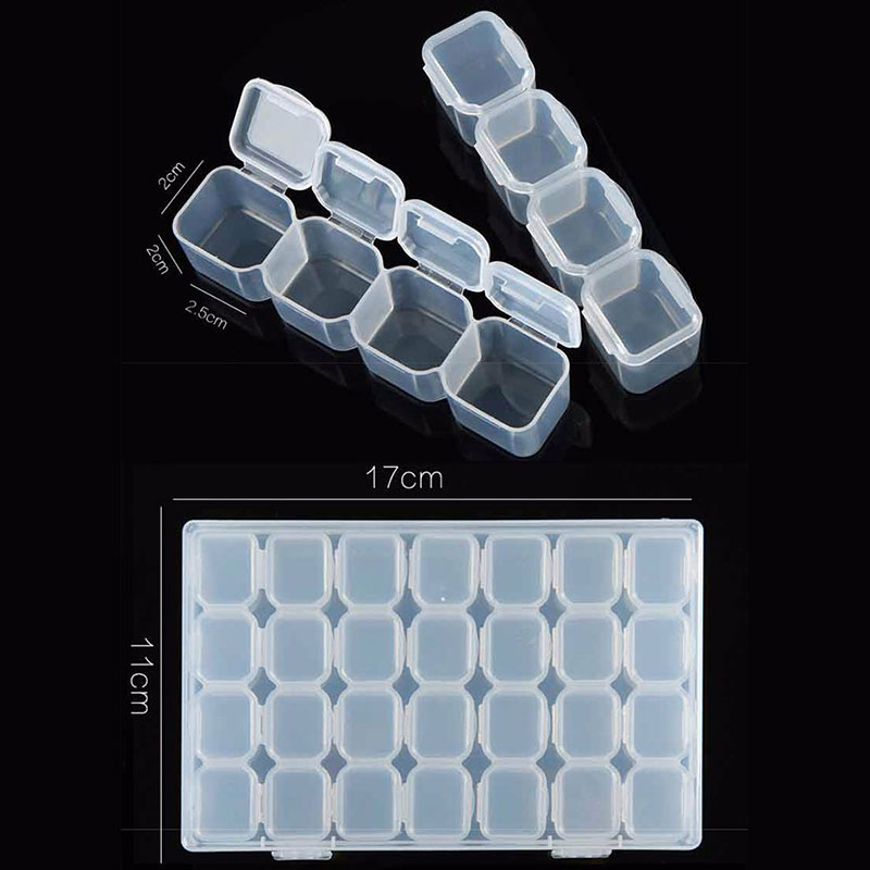 Transparent Nails Art Organize - огляд і ціна Nail Art Quirky