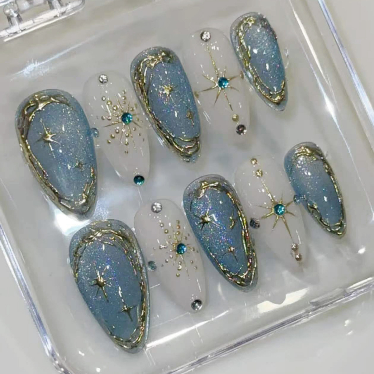 24pcs Gilded Starlight Stick o - огляд і ціна Nail Art Quirky
