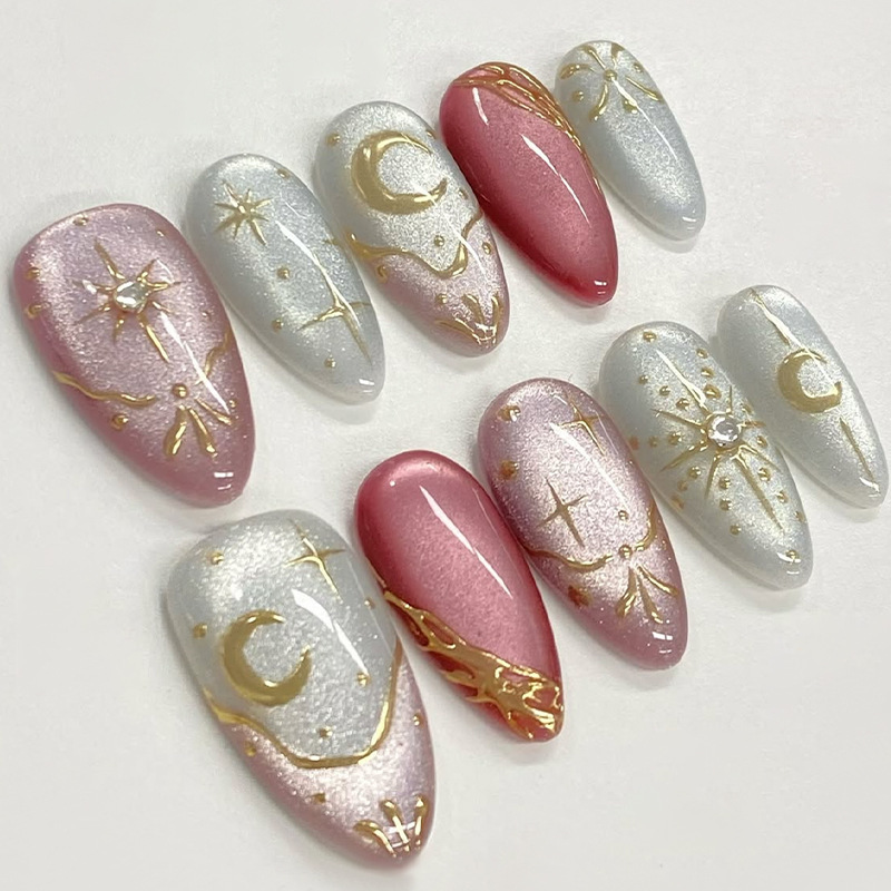 24pcs Gilded Starlight Stick o - огляд і ціна Nail Art Quirky