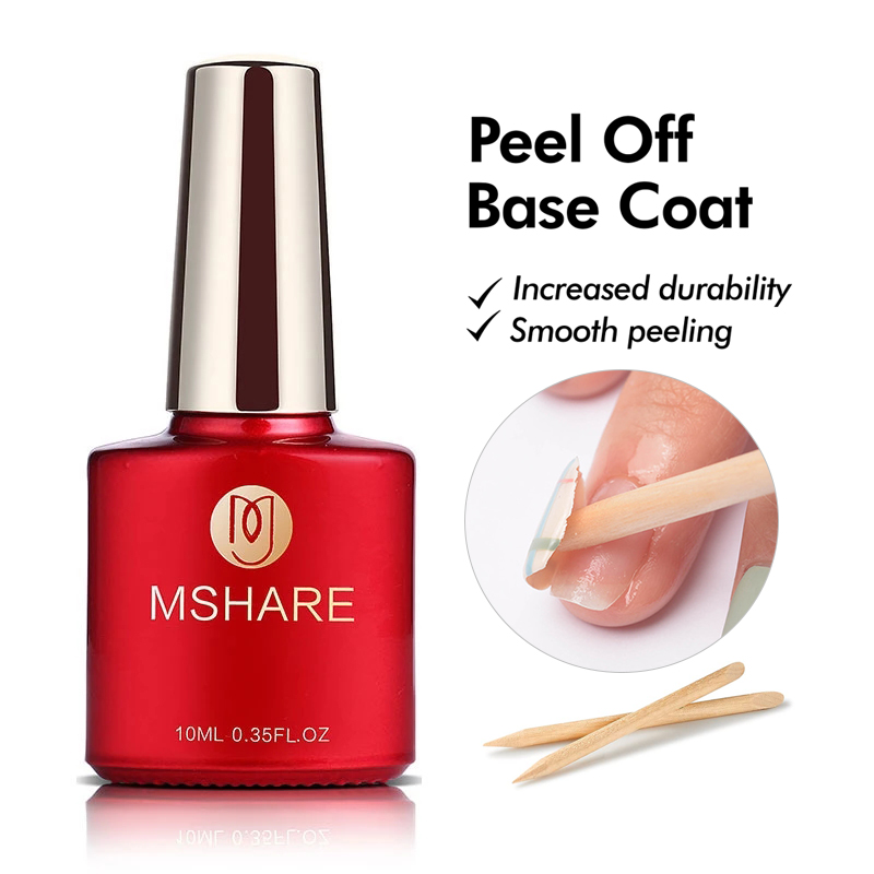 MSHARE Peel Off Base Coat UV G - огляд і ціна Peel Off Base Coat