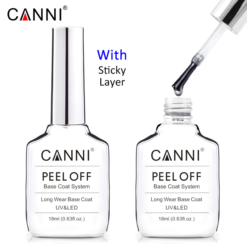 Canni 18ml Long Wear Diamond N - огляд і ціна Peel Off Base Coat