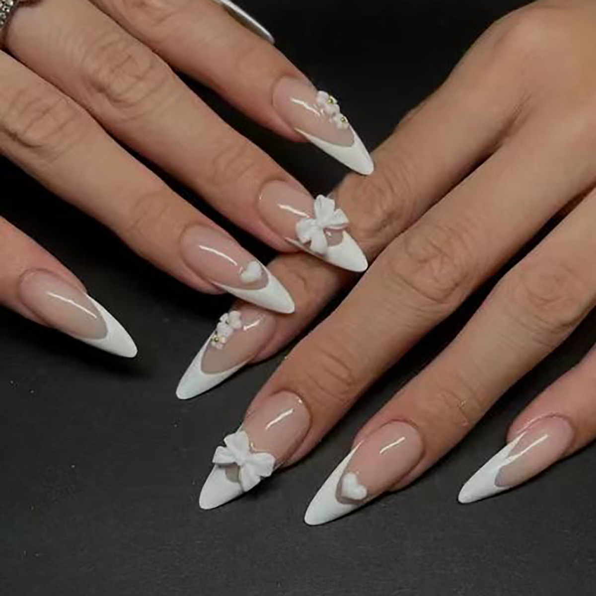 24pcs Fashion Rhinestone Press - огляд і ціна Nail Art Quirky