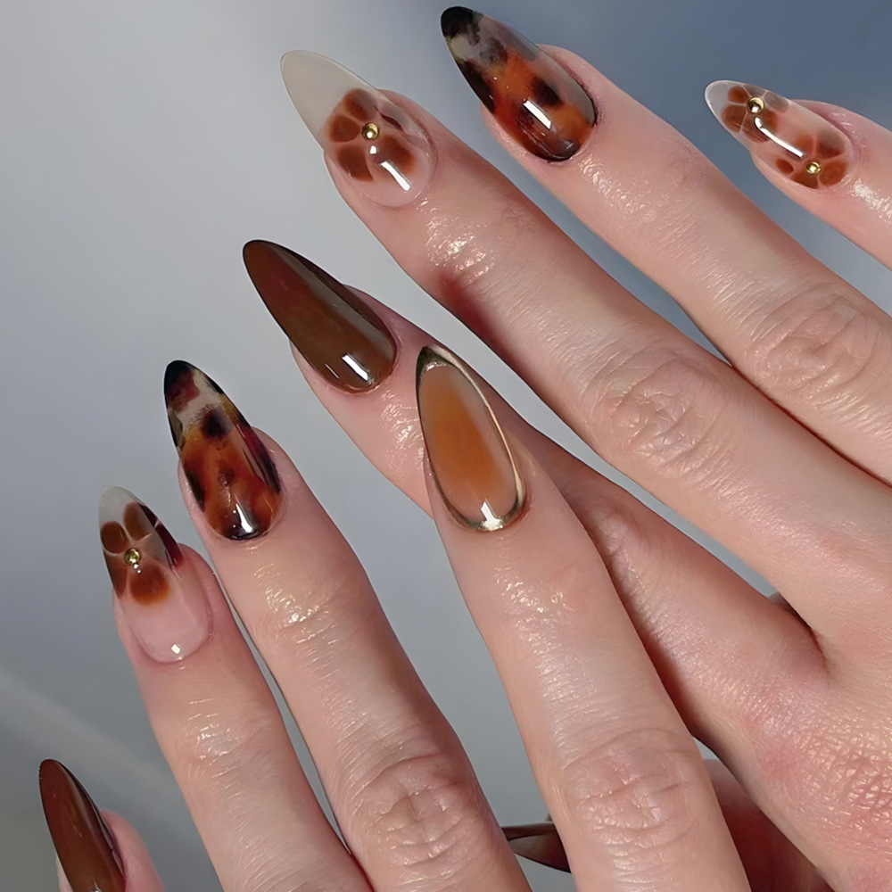 24pcs Fashion Rhinestone Press - огляд і ціна Nail Art Quirky