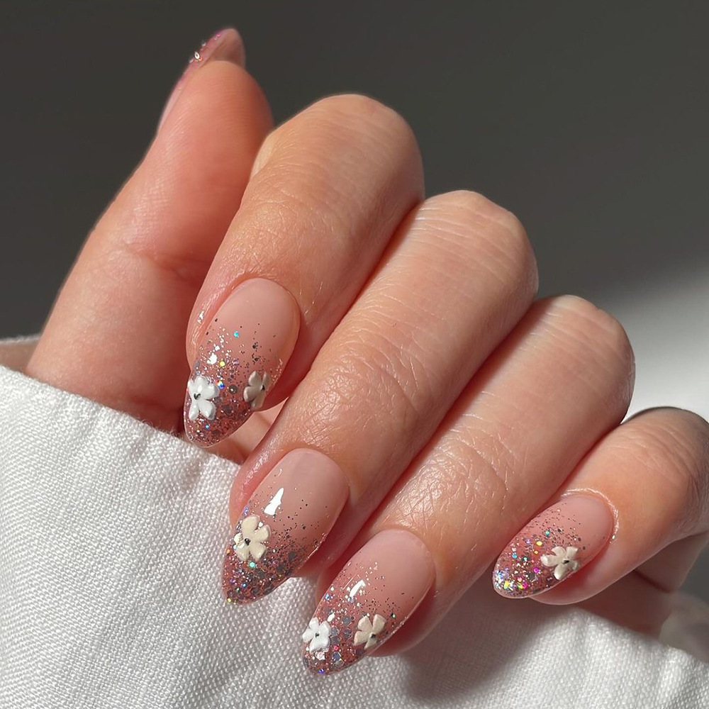 24pcs Fashion Rhinestone Press - огляд і ціна Nail Art Quirky