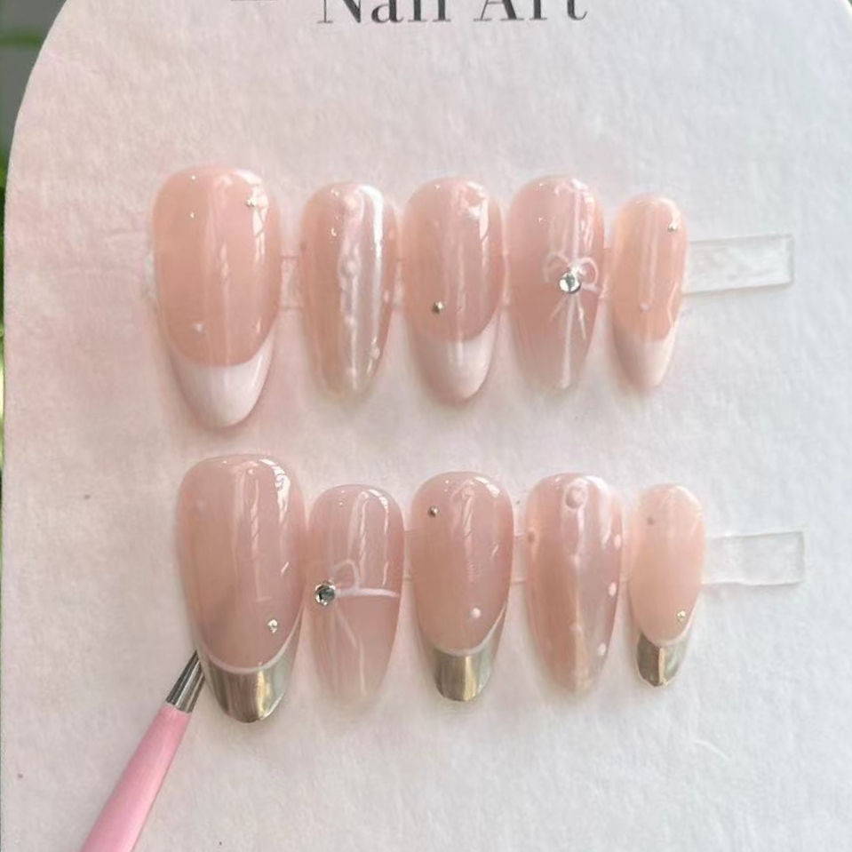 10Pcs Handmade Press on Nails  - огляд і ціна Nail Art Quirky