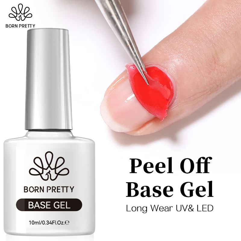 BORN PRETTY Peel Off Base Gel  - огляд і ціна Peel Off Base Coat