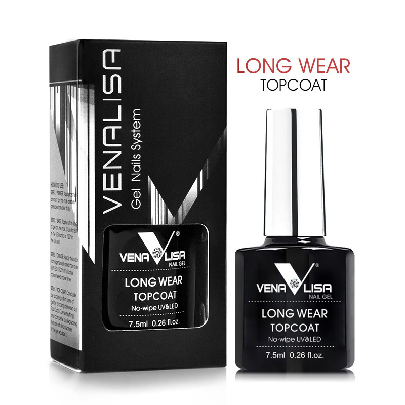 Venalisa Long Wear Top Coat Te - огляд і ціна Peel Off Base Coat