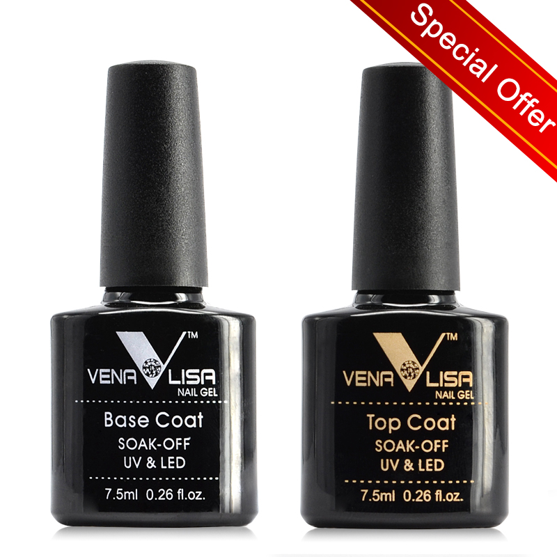 Venalisa Long Wear Top Coat Te - огляд і ціна Peel Off Base Coat