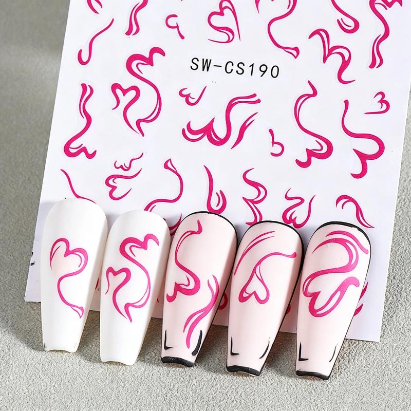 2Sheets Sweet Nail Art Sticker - огляд і ціна Nail Art Valentines Day