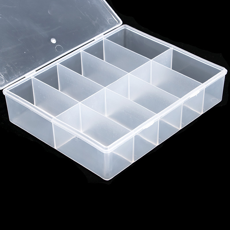 10 Grids Empty Clear Storage B - огляд і ціна Nail Art Quirky