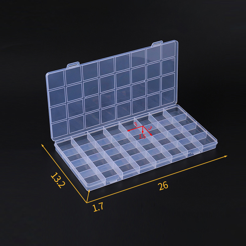 32/24/15 Grids Transparent Rec - огляд і ціна Nail Art Quirky