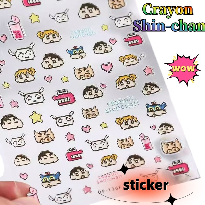 Crayon Shin-chan Creative Pape - огляд і ціна Nail Art Quirky