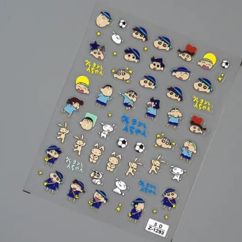 Crayon Shin-chan Creative Pape - огляд і ціна Nail Art Quirky