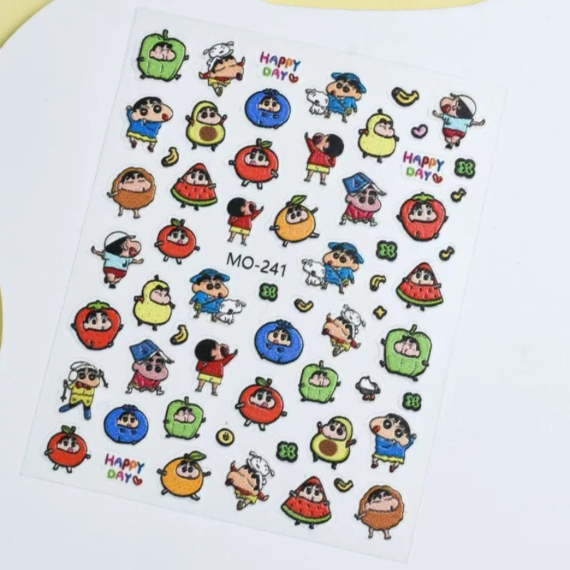 Crayon Shin-chan Creative Pape - огляд і ціна Nail Art Quirky